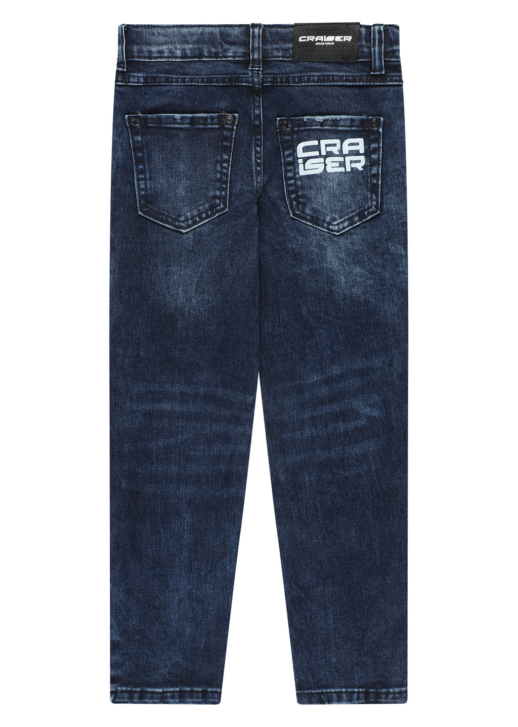 מכנסי ג'ינס CRAISER בעיצוב ממותג לילדים BLUE / 4Y