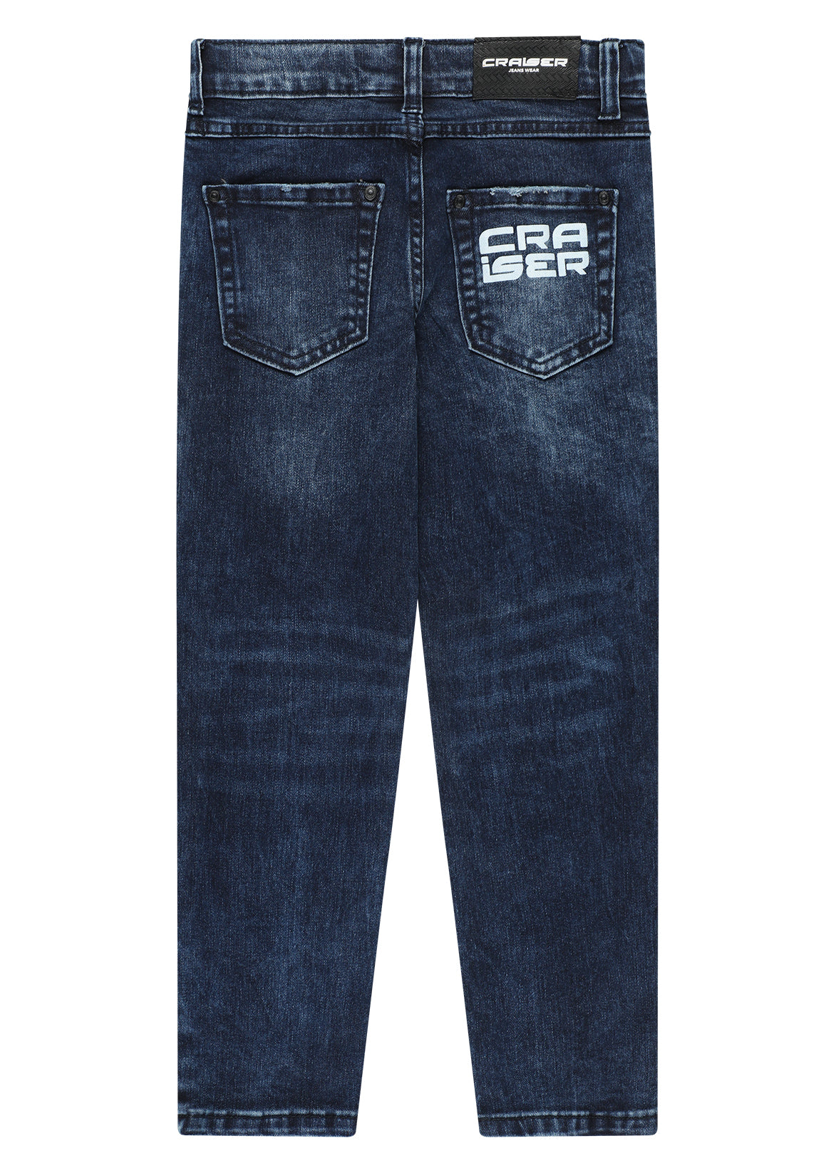 מכנסי ג'ינס CRAISER בעיצוב ממותג לילדים BLUE / 4Y