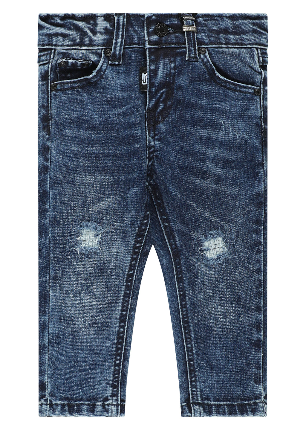 מכנסי ג'ינס CRAISER בעיצוב ממותג לתינוקות BLUE / 3-6M