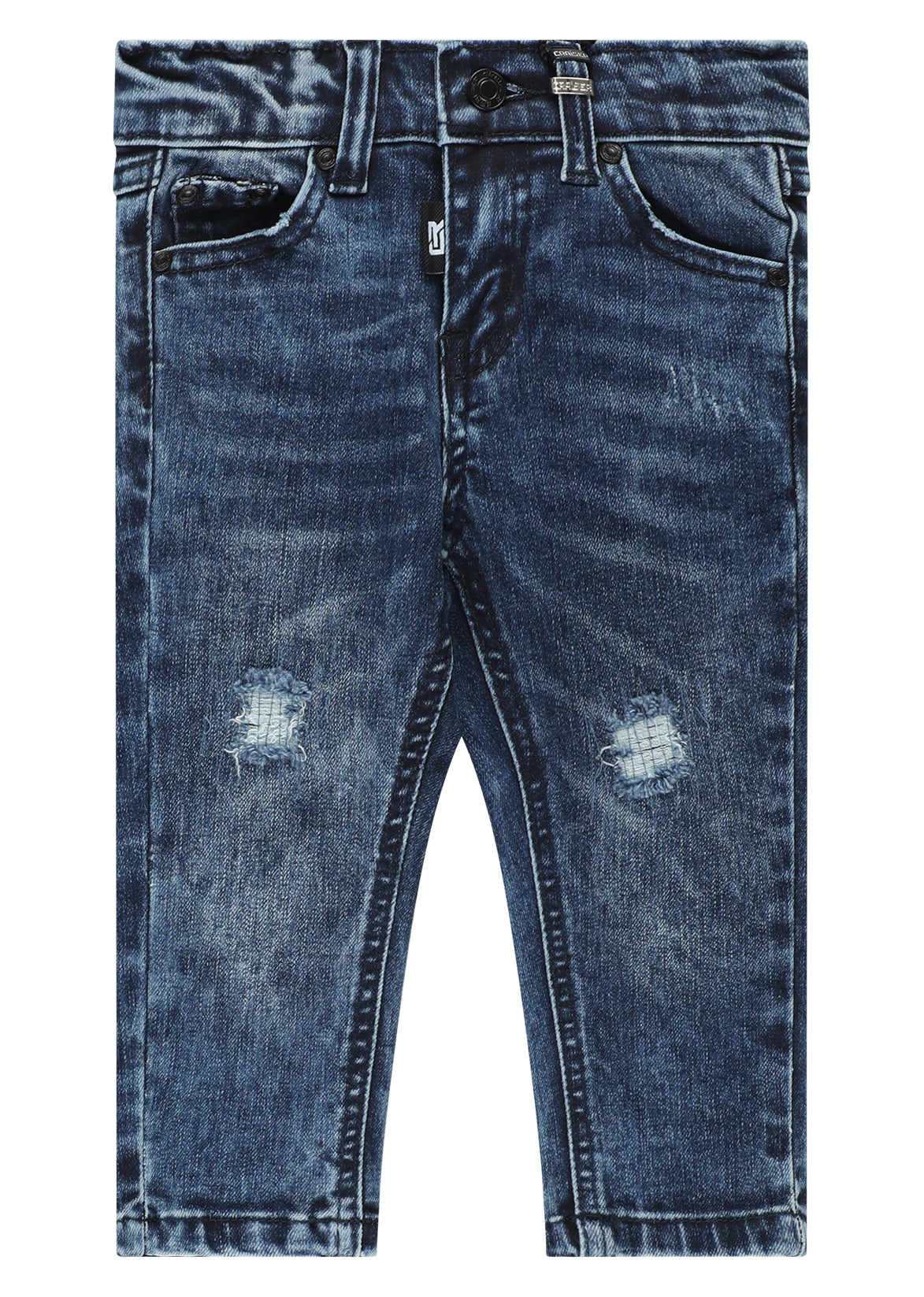 מכנסי ג'ינס CRAISER בעיצוב ממותג לתינוקות BLUE / 3-6M