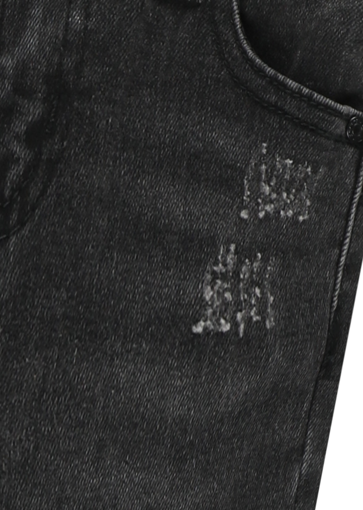 מכנסי ג'ינס CRAISER בעיצוב ממותג לתינוקות BLACK / 3-6M