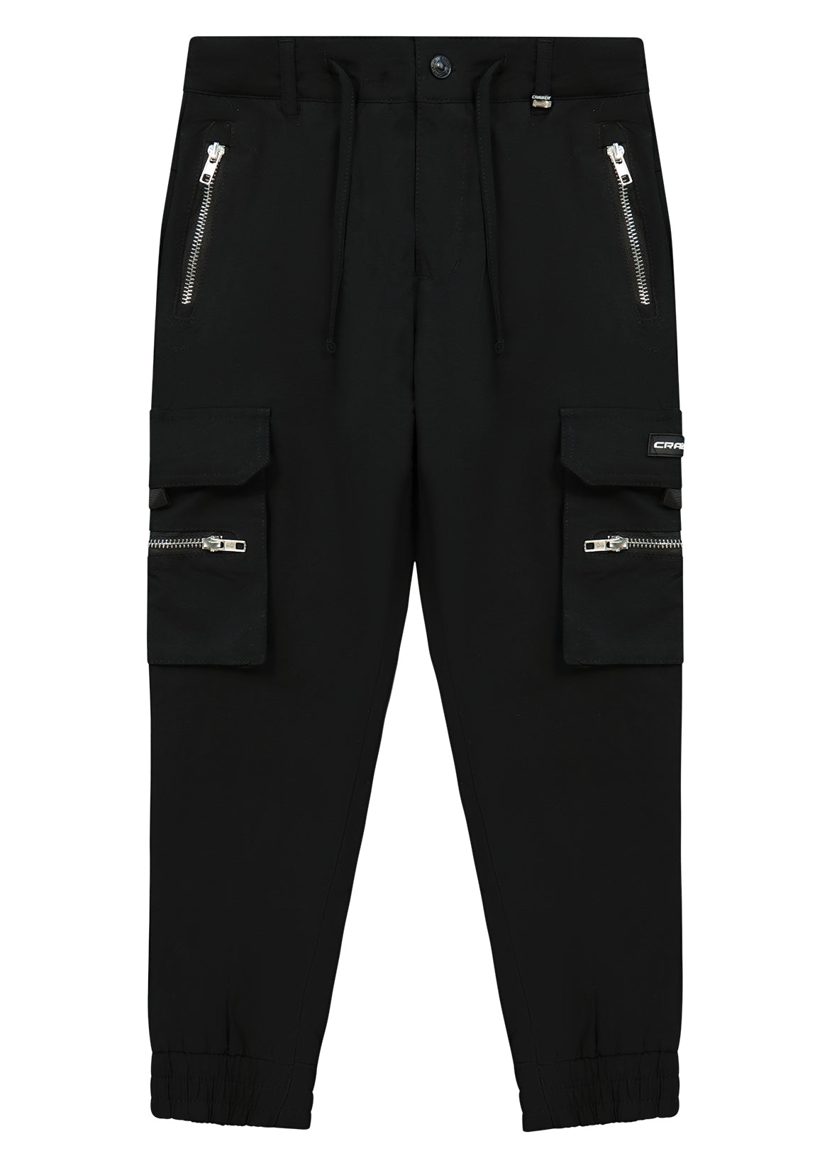 מכנסי דגמ"ח CRAISER לוגו מותג בכיס לילדים BLACK / 4Y
