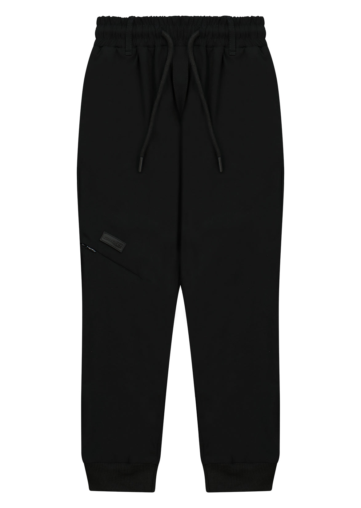 מכנסי ג'וגר CRAISER עם כיס אחורי לילדים BLACK / 4Y