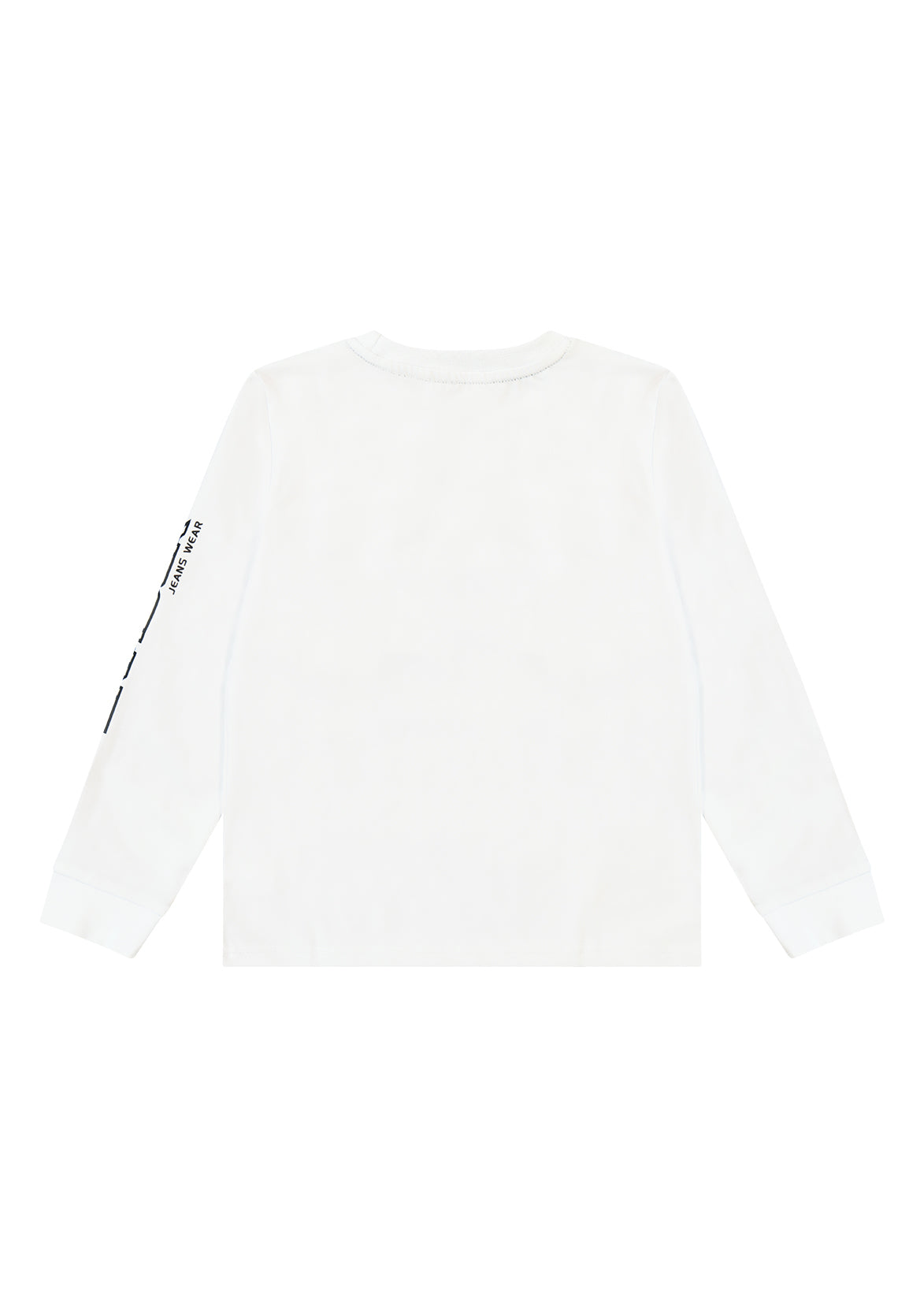 חולצת טישירט CRAISER לוגו בשרוול לילדים WHITE / 2Y