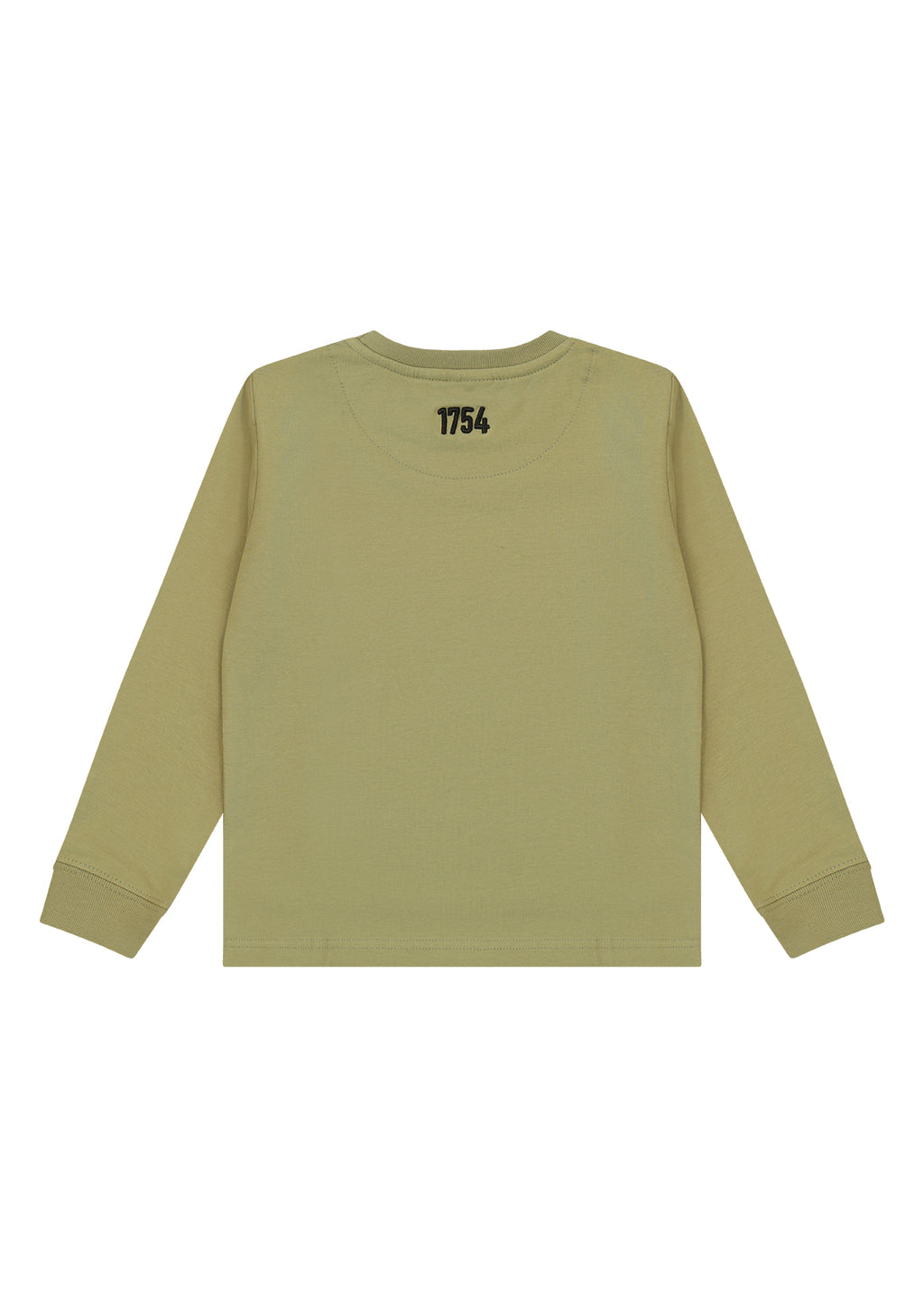 חולצת טישירט COLUMBIA לוגו מותג בצד לילדים BEIGE / 2Y