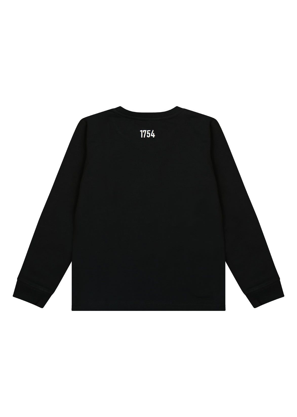 חולצת טישירט COLUMBIA לוגו מותג בצד לילדים BLACK / 2Y