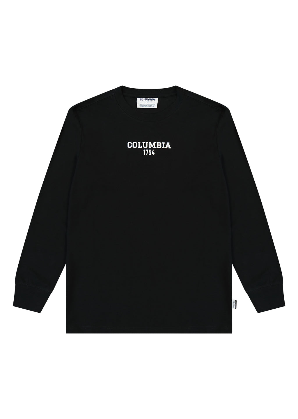 חולצת טישירט COLUMBIA לוגו מותג בגב לילדים BLACK / 2Y