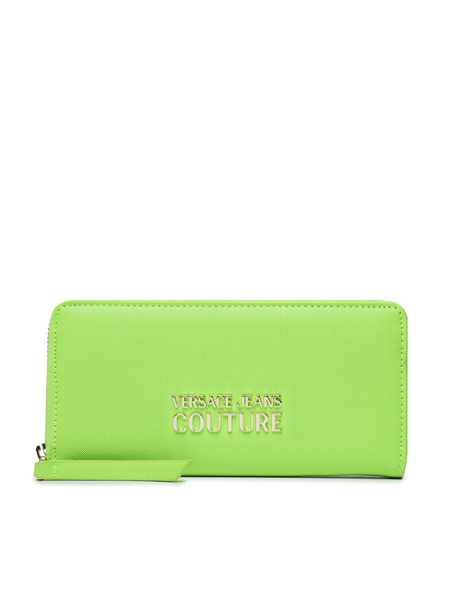 ארנק ירוק מחוספס VERSACE JEANS COUTURE נשים