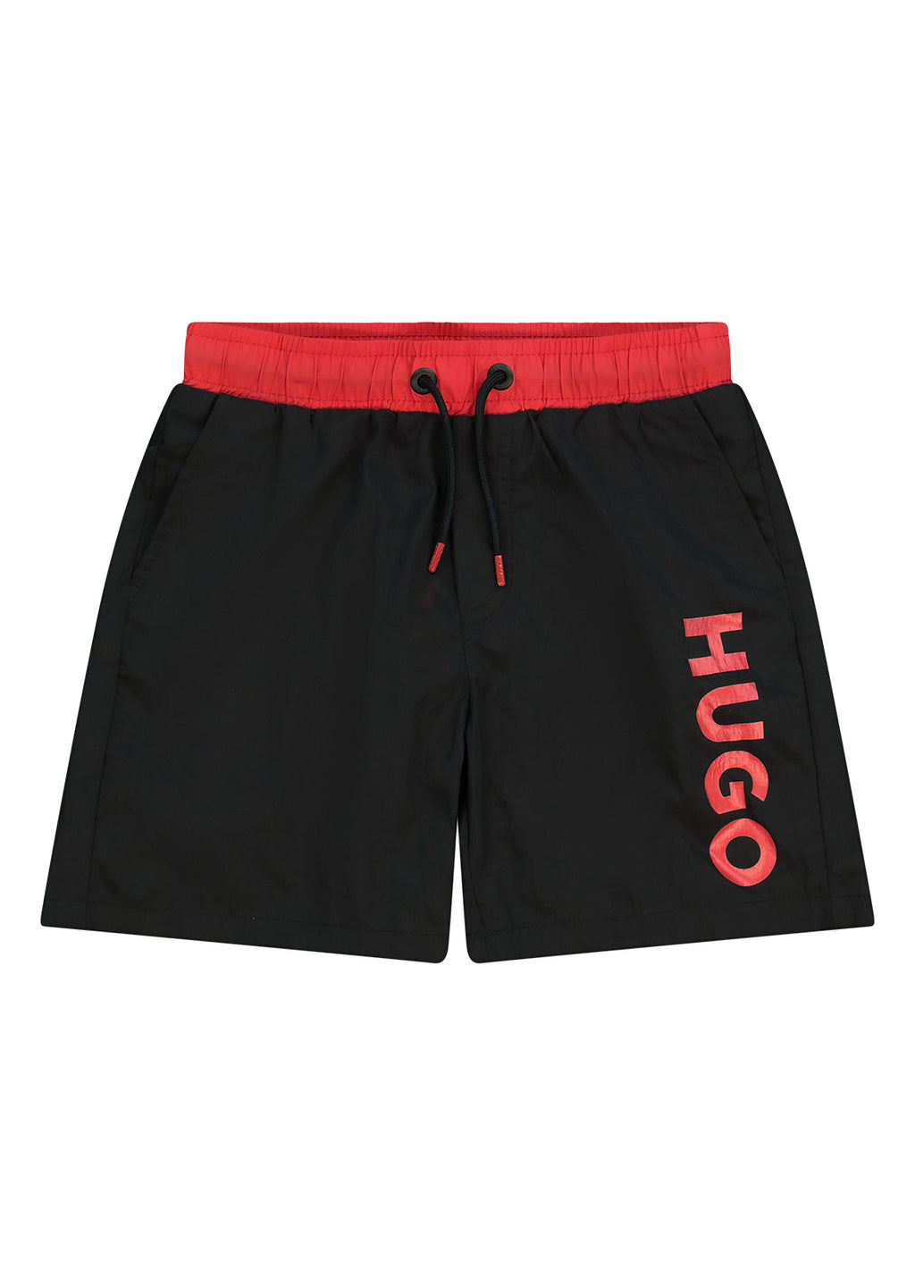 מכנסי ים HUGO לילדים Black / 4Y