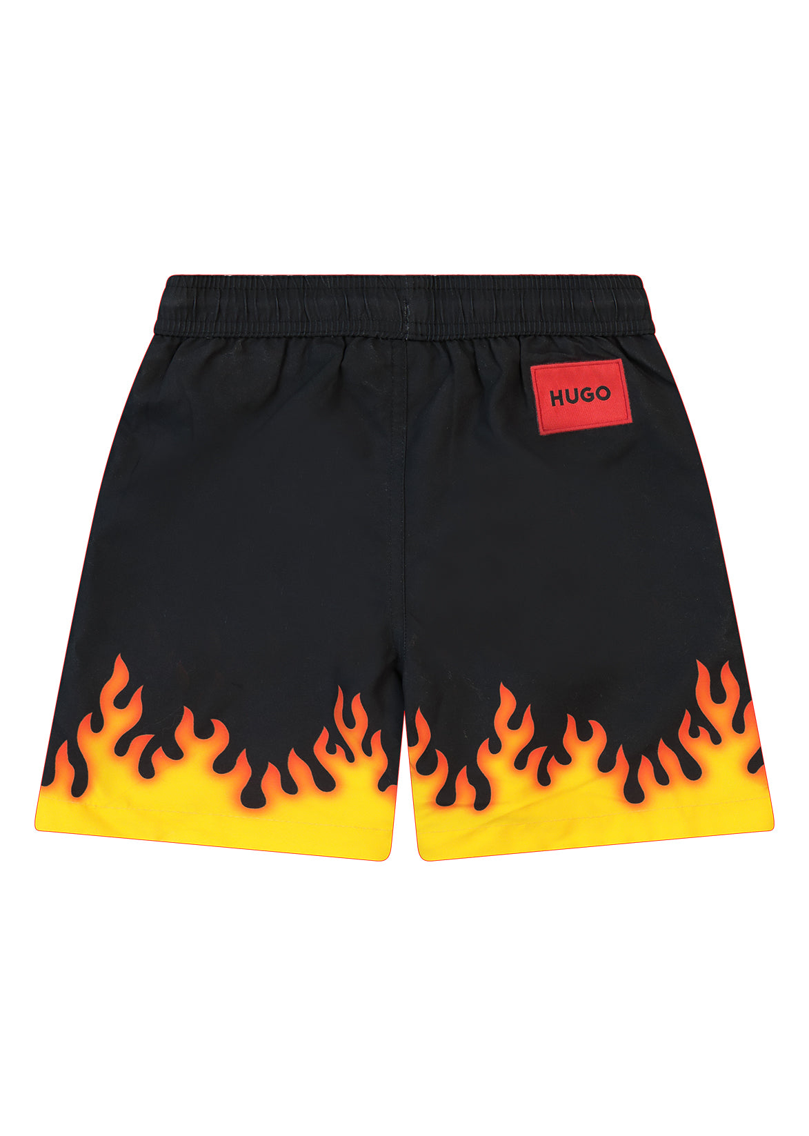 מכנסי ים HUGO להבות לילדים Yellow / 4Y