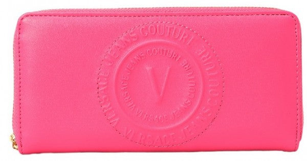ארנק לוגו ורוד VERSACE JEANS COUTURE נשים
