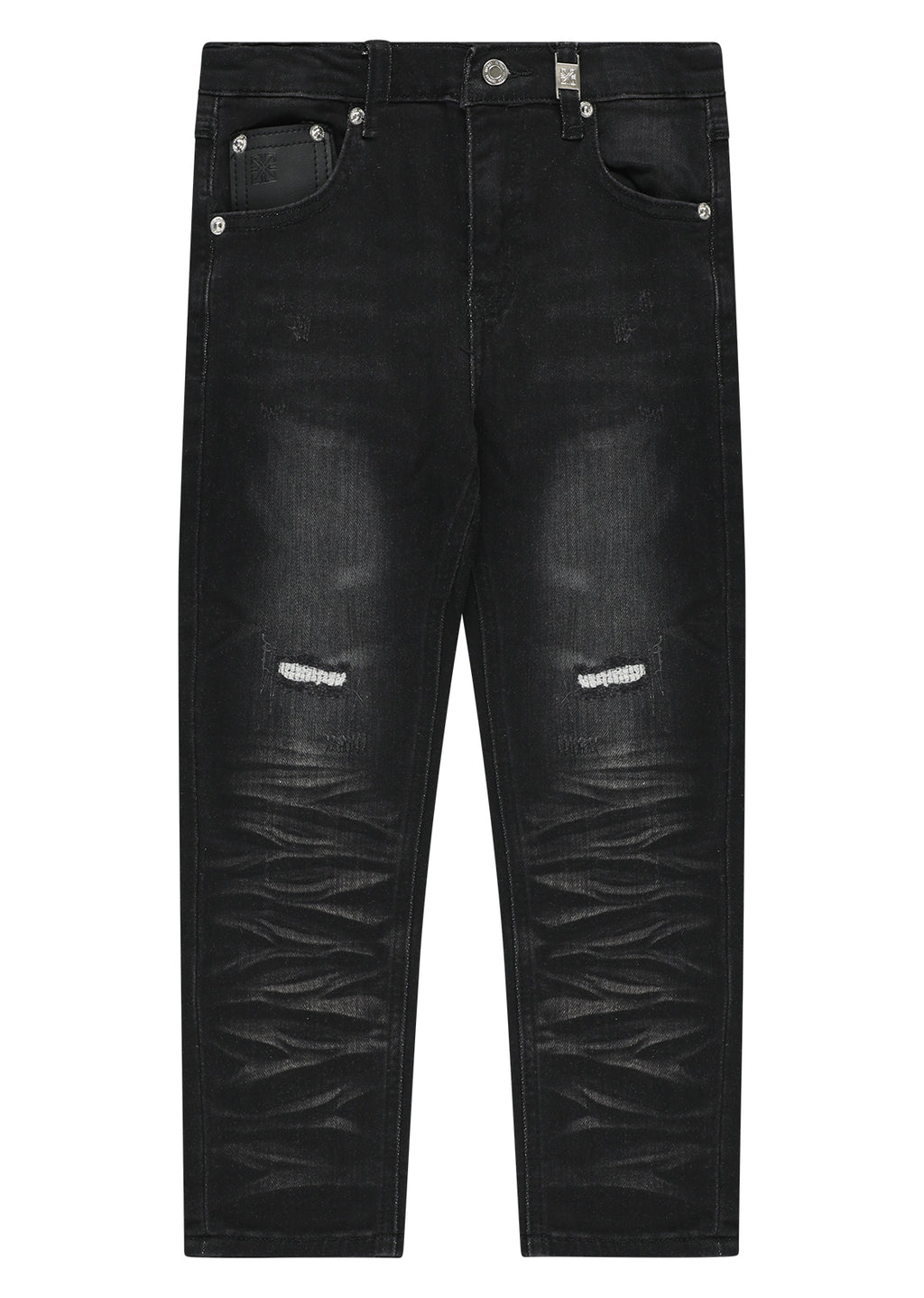 מכנסי גינס LEVOSE ג'ינס ווש מגוון לילדים BLACK / 2Y