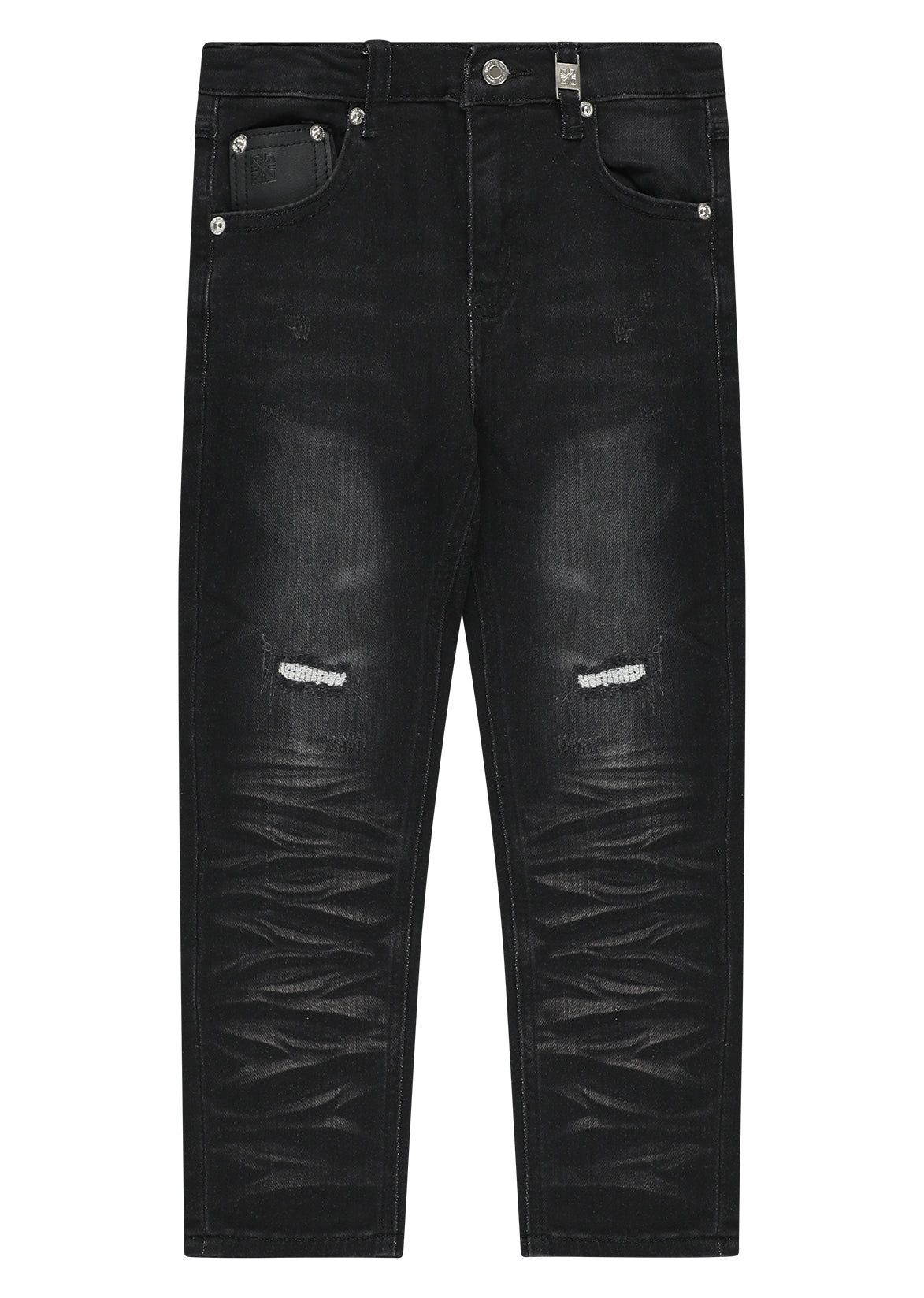 מכנסי גינס LEVOSE ג'ינס ווש מגוון לילדים BLACK / 2Y