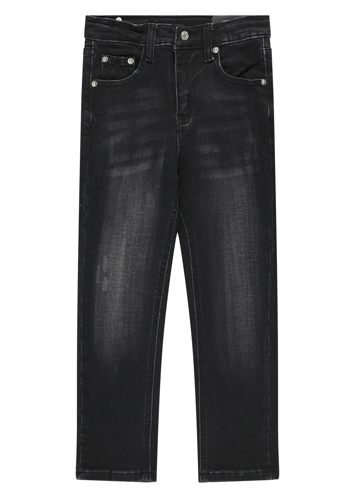 מכנסי גינס LEVOSE ג'ינס ווש כהה לילדים BLACK / 2Y