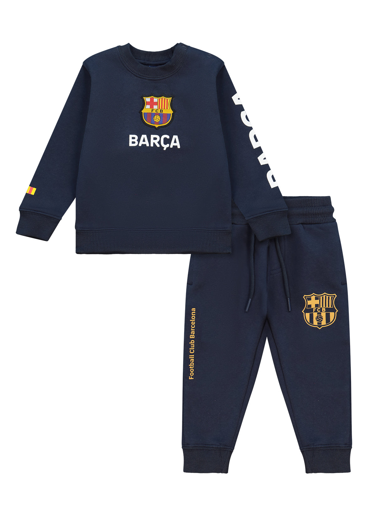חליפת טרנינג BARCA NAMES לתינוקות BLUE / 3-6M