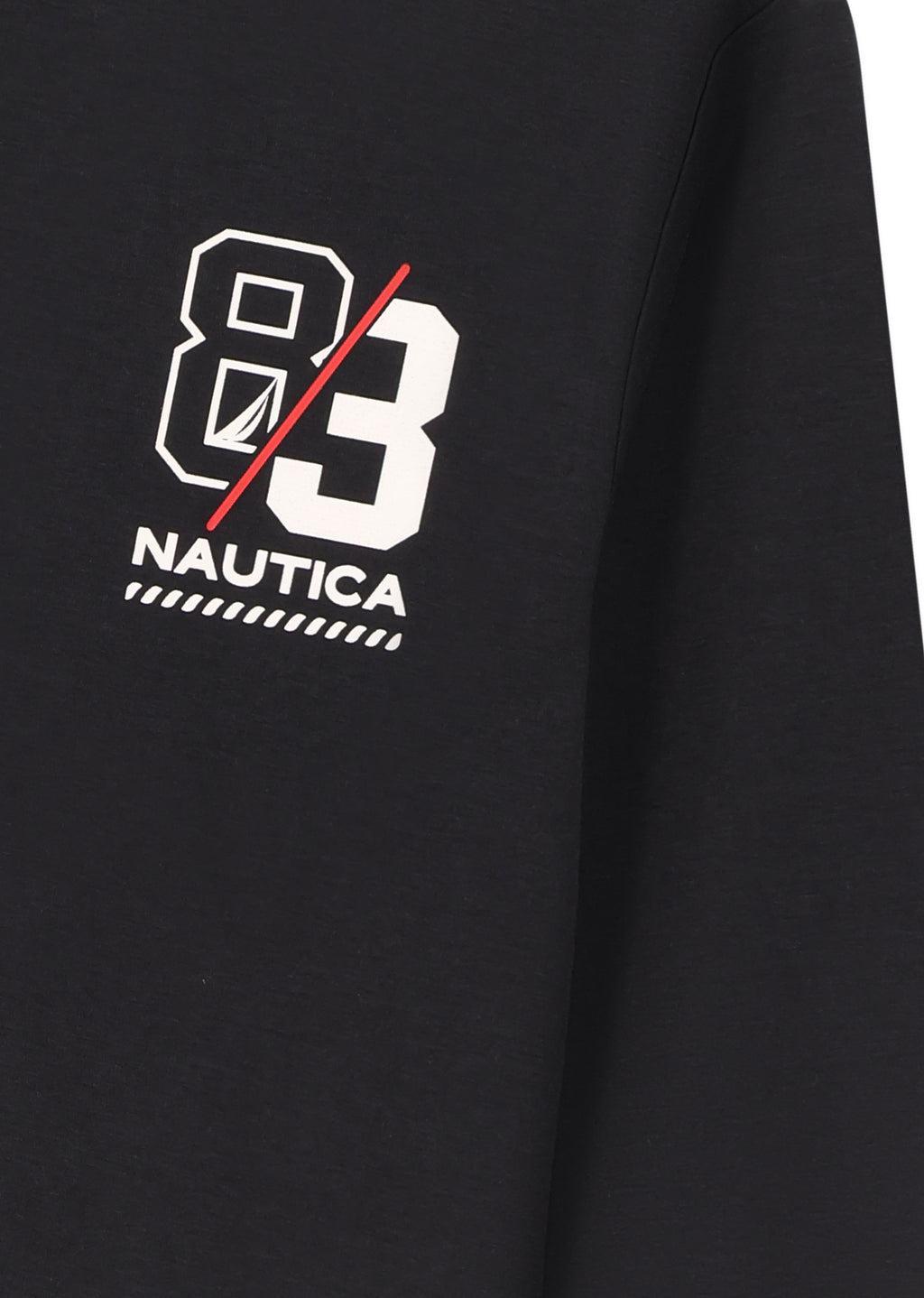 חולצת טישרט NAUTICA במראה יומיומי לילדים PURPLE / 2Y