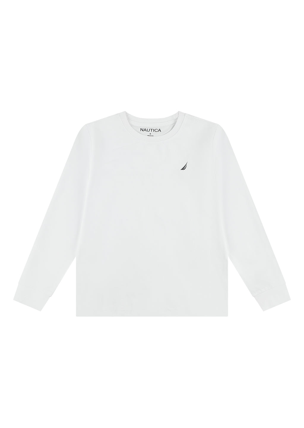 חולצת טישרט NAUTICA בעיצוב קלאסי לילדים WHITE / 2Y