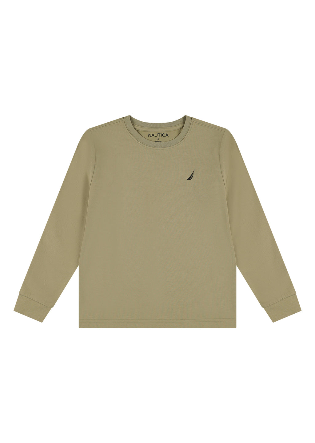 חולצת טישרט NAUTICA בעיצוב קלאסי לילדים BROWN / 2Y