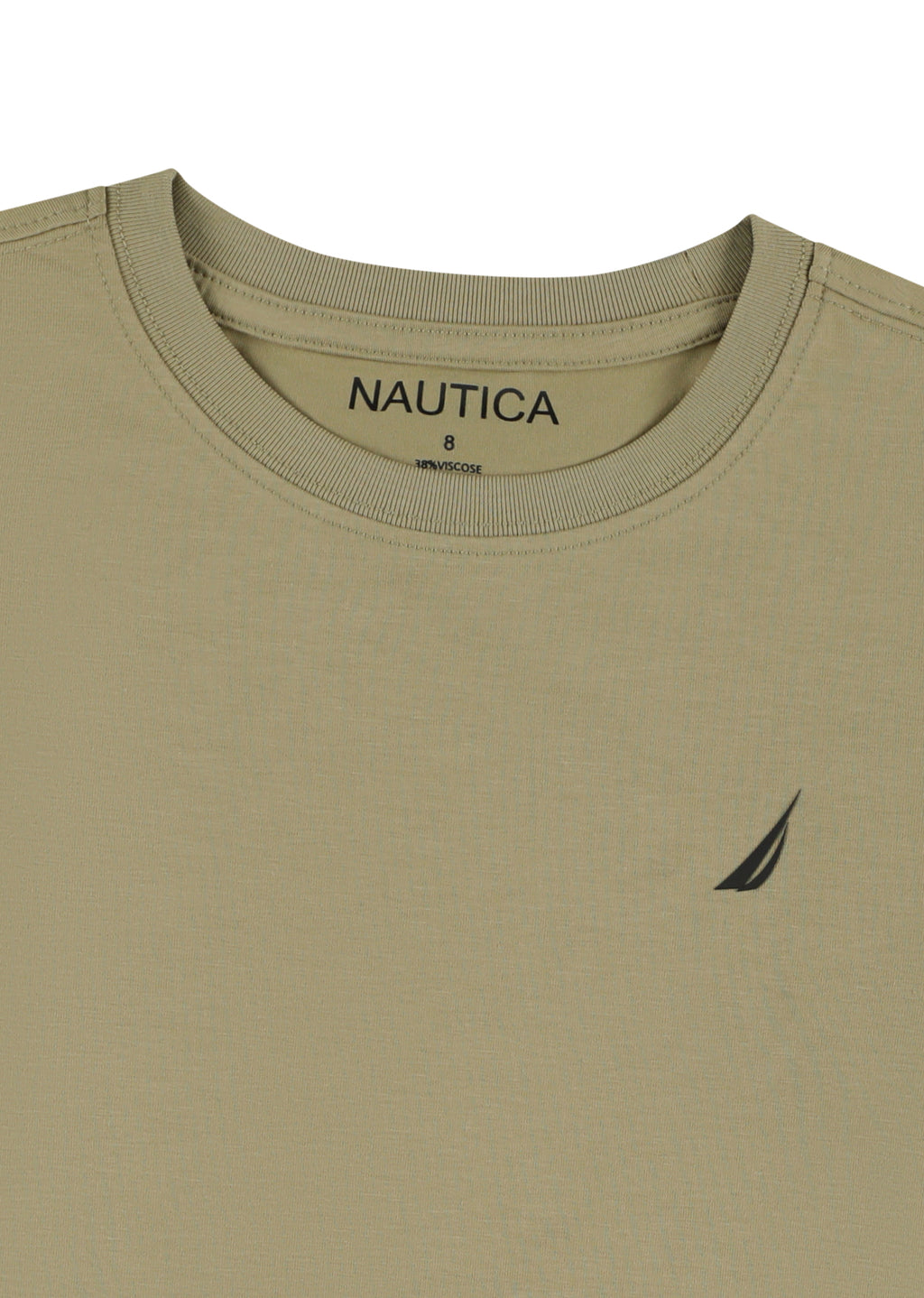 חולצת טישרט NAUTICA בעיצוב קלאסי לילדים BROWN / 2Y
