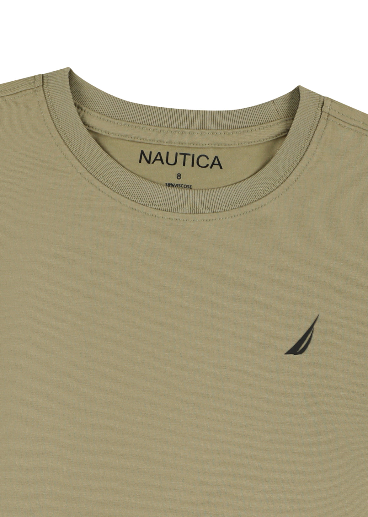 חולצת טישרט NAUTICA בעיצוב קלאסי לילדים BROWN / 2Y