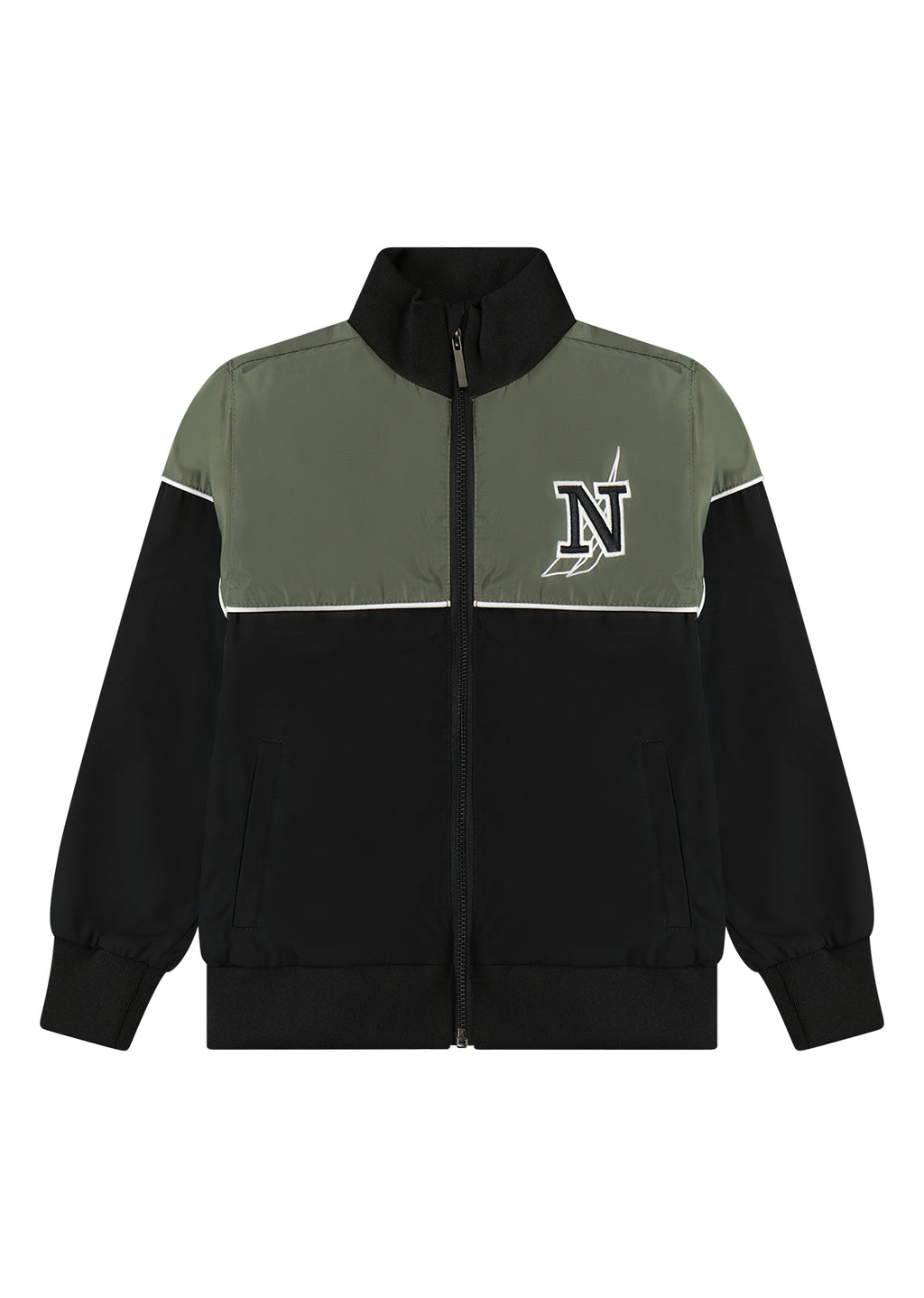 מעיל פוך NAUTICA לוגו מותג בצד לילדים Green / 2Y