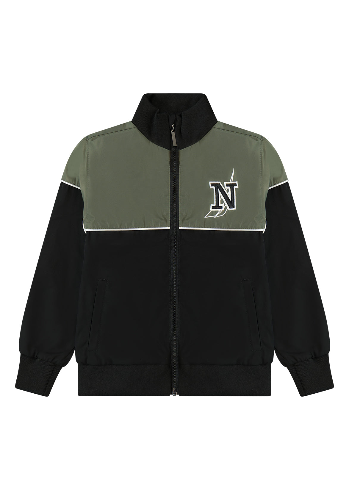 מעיל פוך NAUTICA לוגו מותג בצד לילדים Green / 2Y