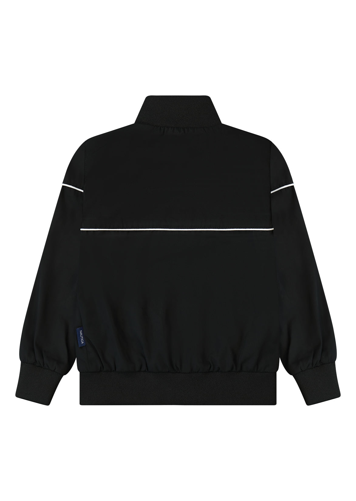 מעיל פוך NAUTICA לוגו מותג בצד לילדים BLACK / 2Y