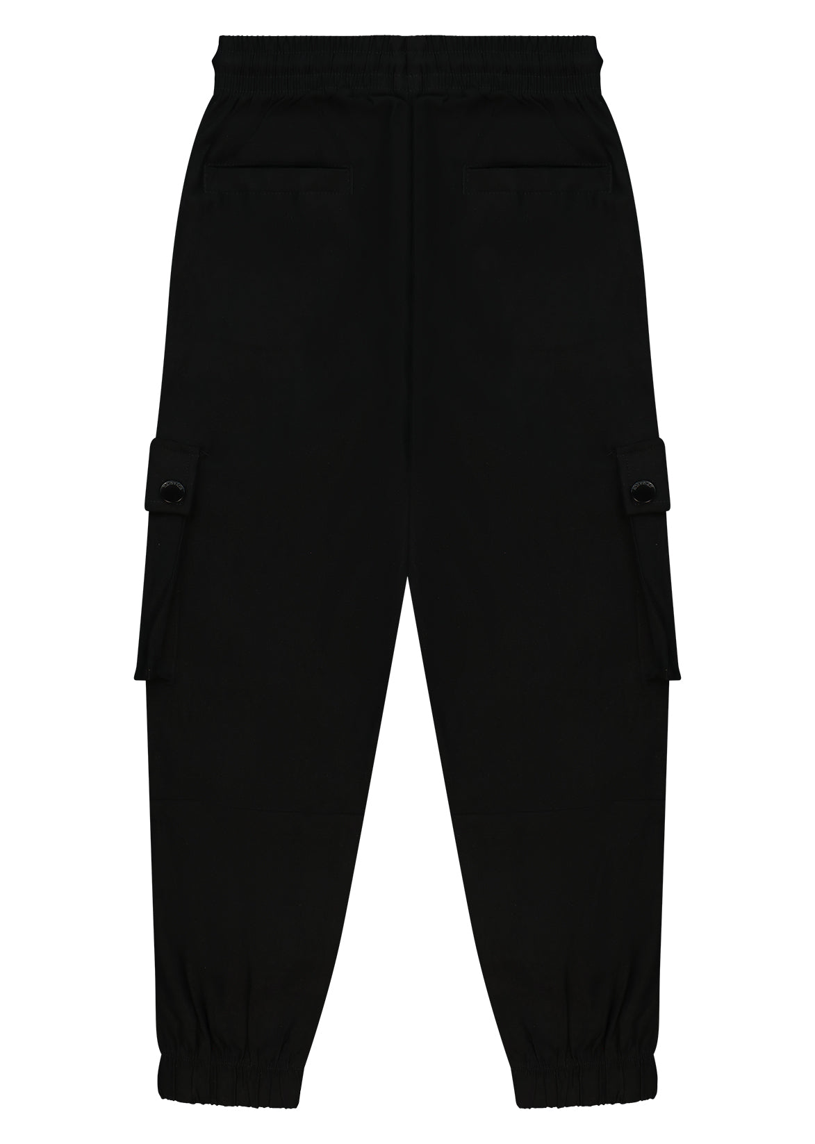 מכנסי דגמ"ח NAUTICA בנגיעות מיתוג לילדים BLACK / 2Y