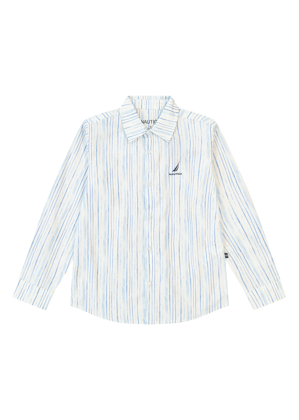 חולצה מכופתרת NAUTICA בדוגמת פסים לילדים BLUE / 2Y