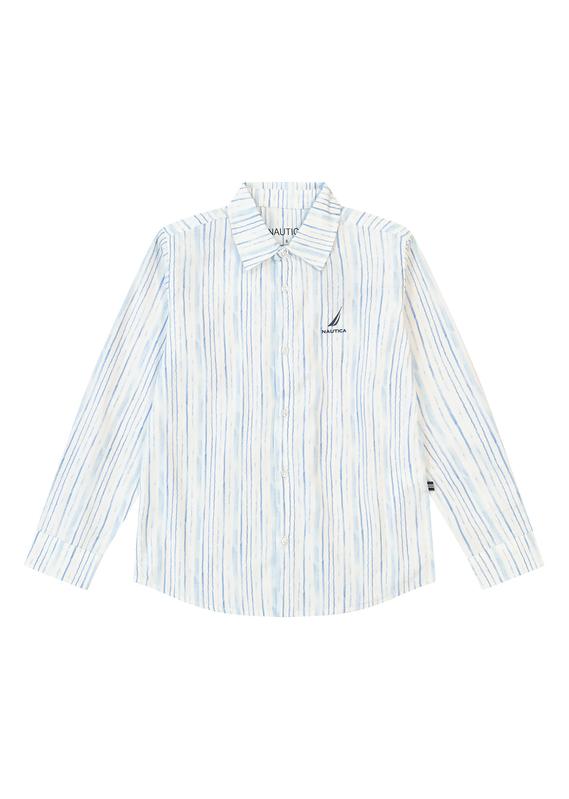 חולצה מכופתרת NAUTICA בדוגמת פסים לילדים BLUE / 2Y
