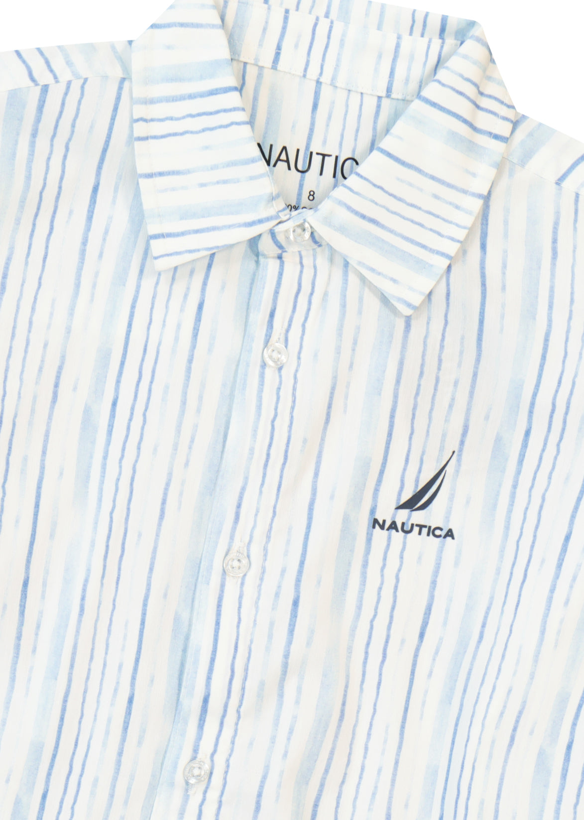 חולצה מכופתרת NAUTICA בדוגמת פסים לילדים BLUE / 2Y