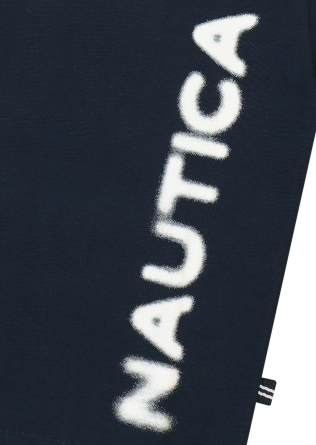 חולצת טישרט NAUTICA בלוגו צד גדול לילדים BLUE / 2Y
