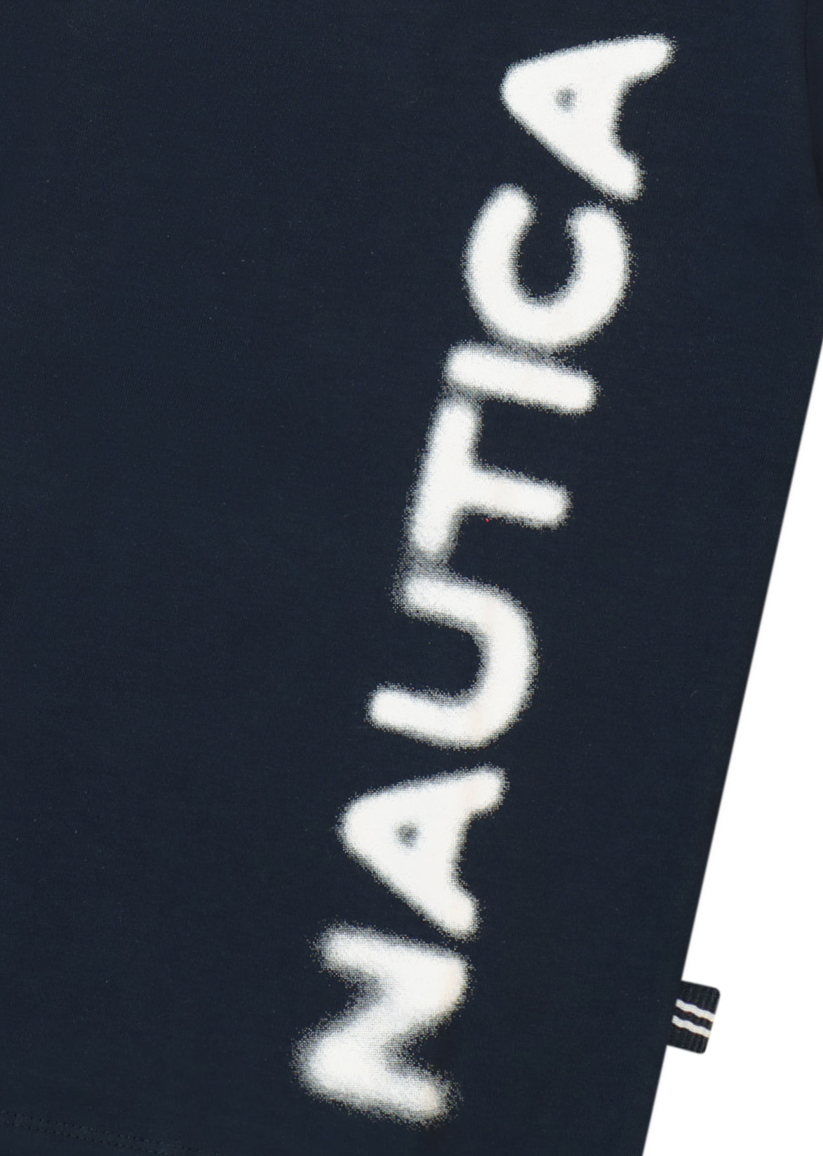 חולצת טישרט NAUTICA בלוגו צד גדול לילדים BLUE / 2Y