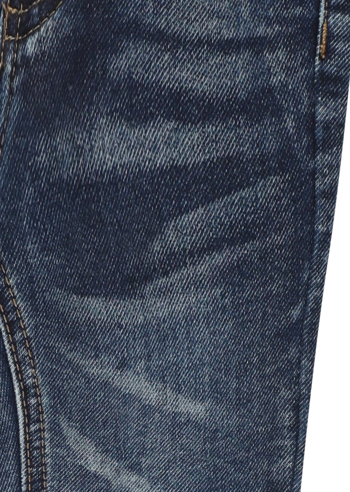 מכנסי ג'ינס ORO בעיצוב ממותג לתינוקות BLUE / 3-6M