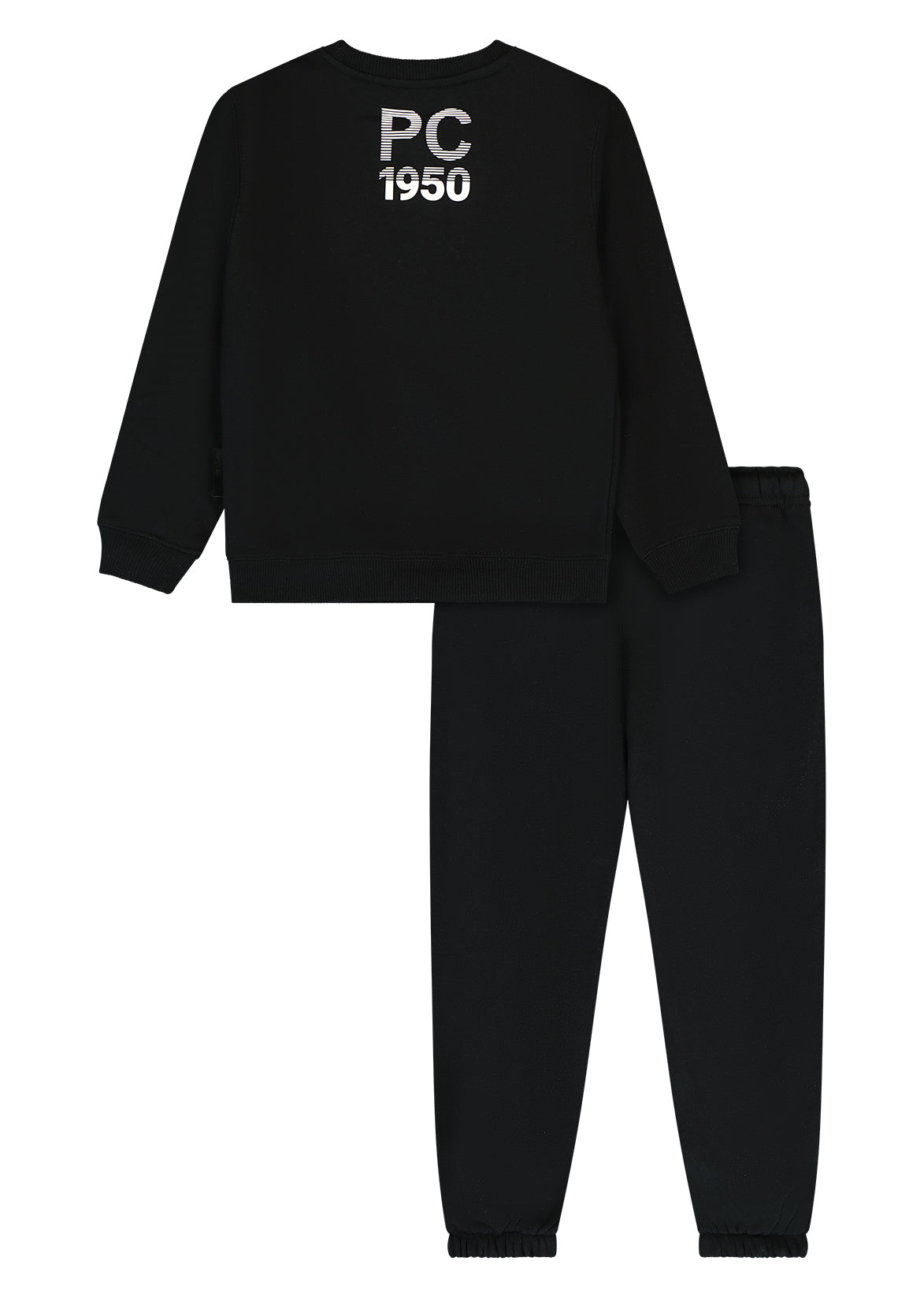 חליפת טרנינג PIERRE CARDIN לוגו גדול לילדים BLACK / 4Y