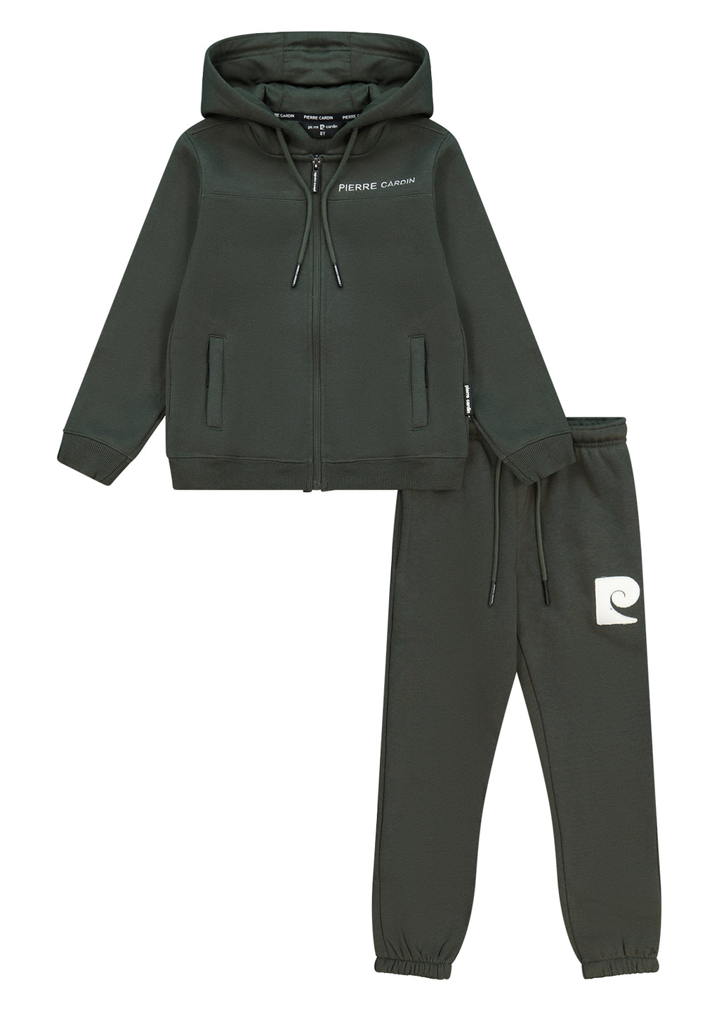 חליפת טרנינג PIERRE CARDIN כיס בצד לילדים Green / 4Y