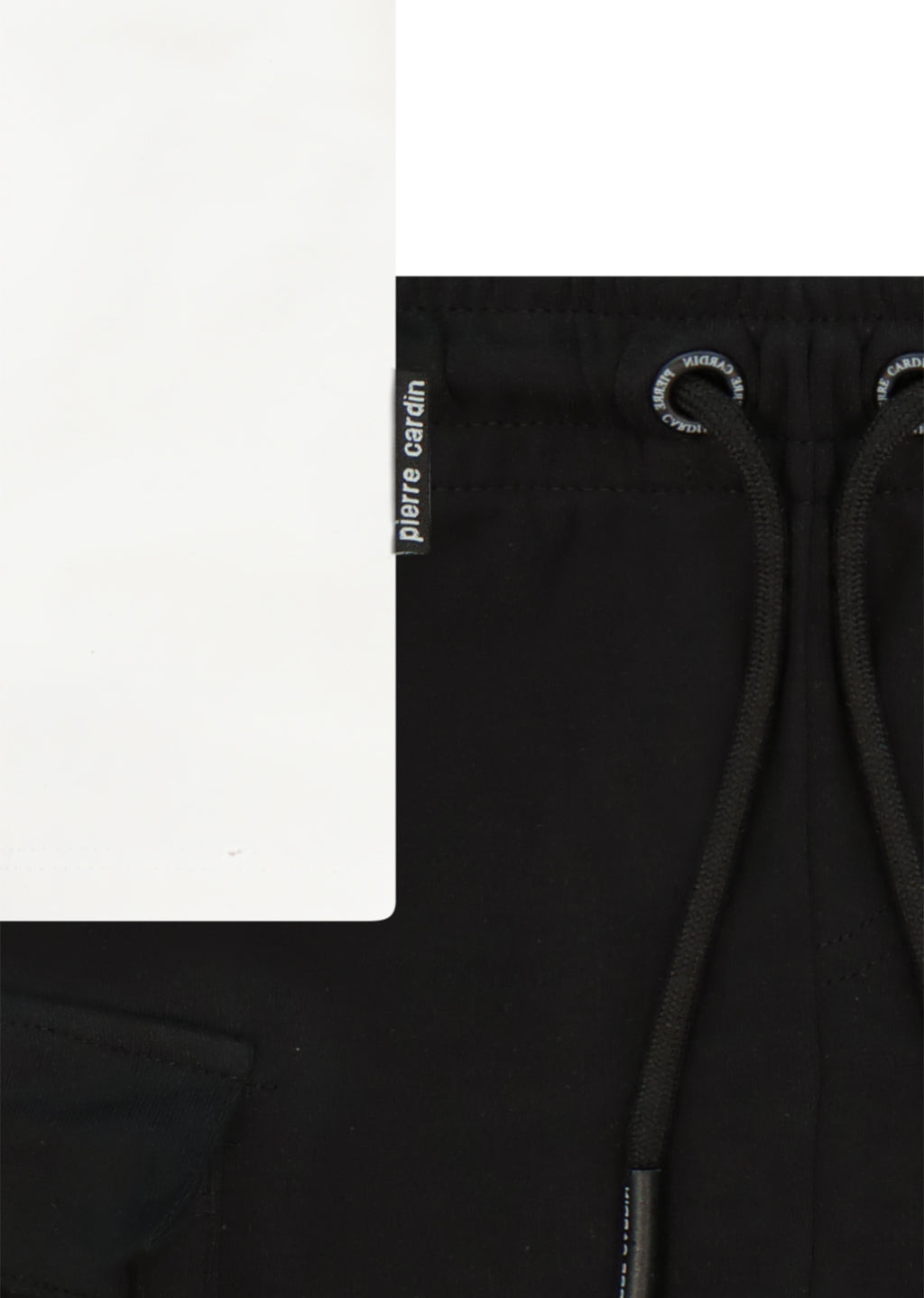 חליפת טריקו PIERRE CARDIN לוגו קדמי בחולצה לתינוקות WHITE / 3-6M