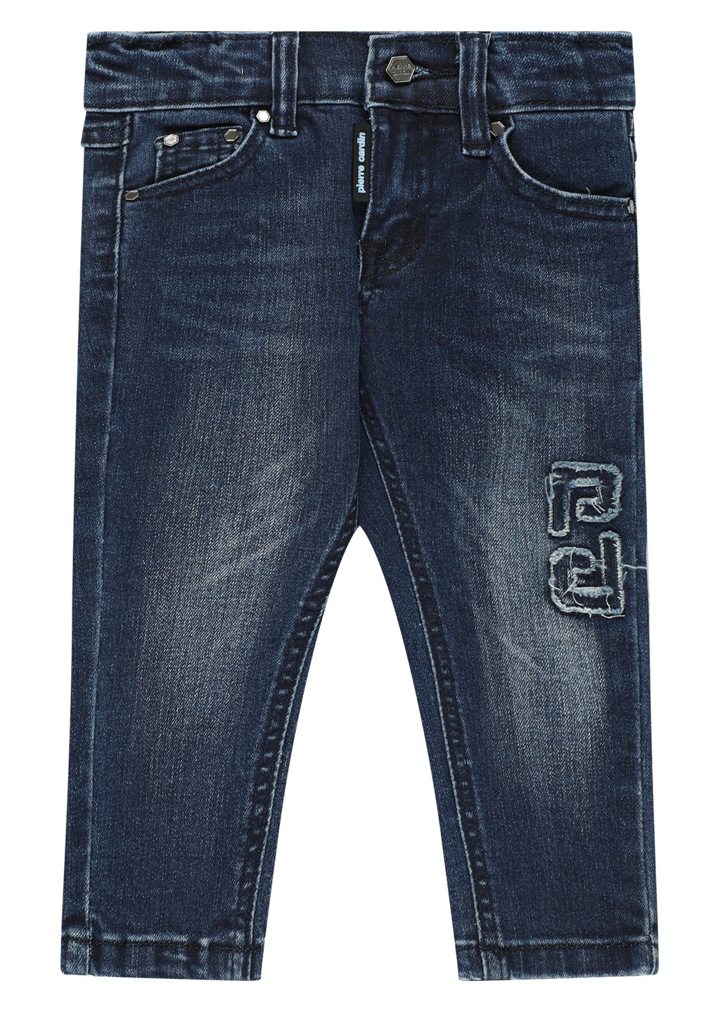 מכנסי ג'ינס PIERRE CARDIN במראה קלאסי לתינוקות BLUE / 3-6M