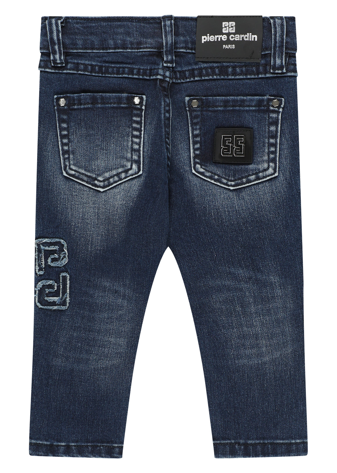מכנסי ג'ינס PIERRE CARDIN במראה קלאסי לתינוקות BLUE / 3-6M