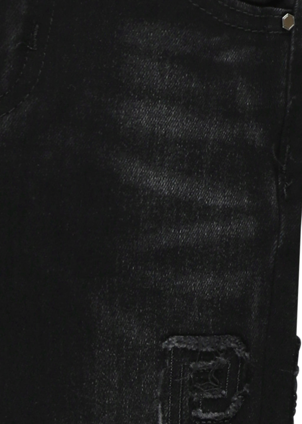 מכנסי ג'ינס PIERRE CARDIN במראה קלאסי לתינוקות BLACK / 3-6M