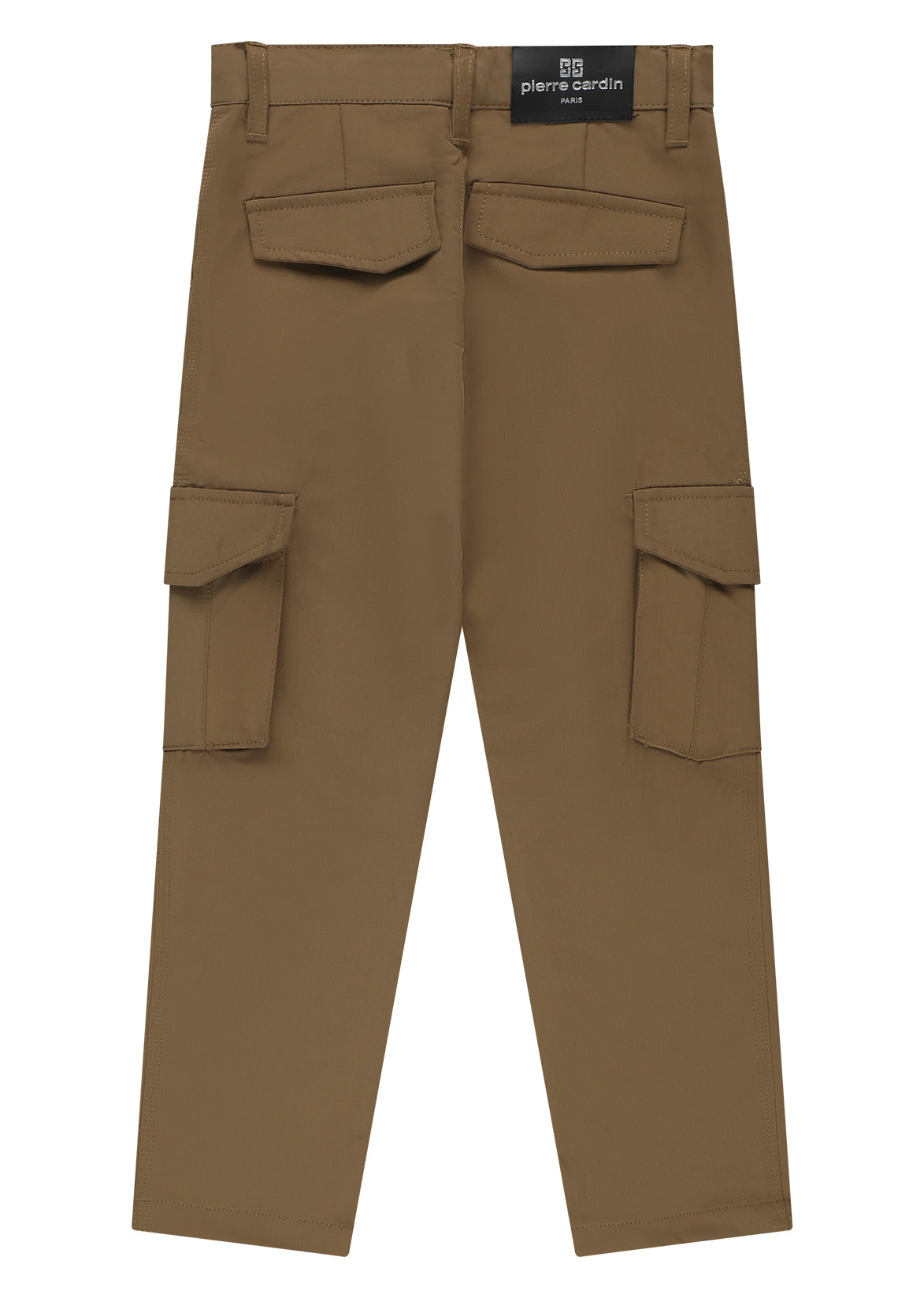 מכנסי דגמ"ח PIERRE CARDIN בעיצוב ממותג לילדים BROWN / 4Y