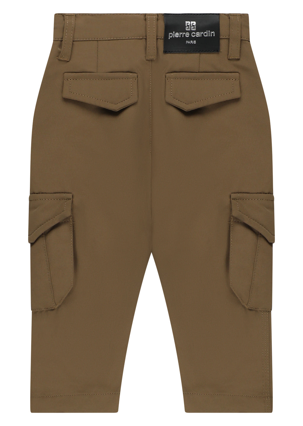 מכנסי דגמ"ח PIERRE CARDIN בעיצוב ממותג לתינוקות BROWN / 3-6M