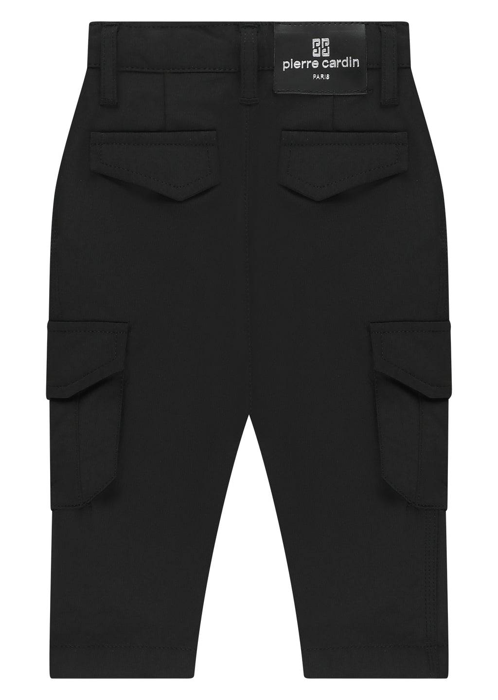 מכנסי דגמ"ח PIERRE CARDIN בעיצוב ממותג לתינוקות BLACK / 3-6M