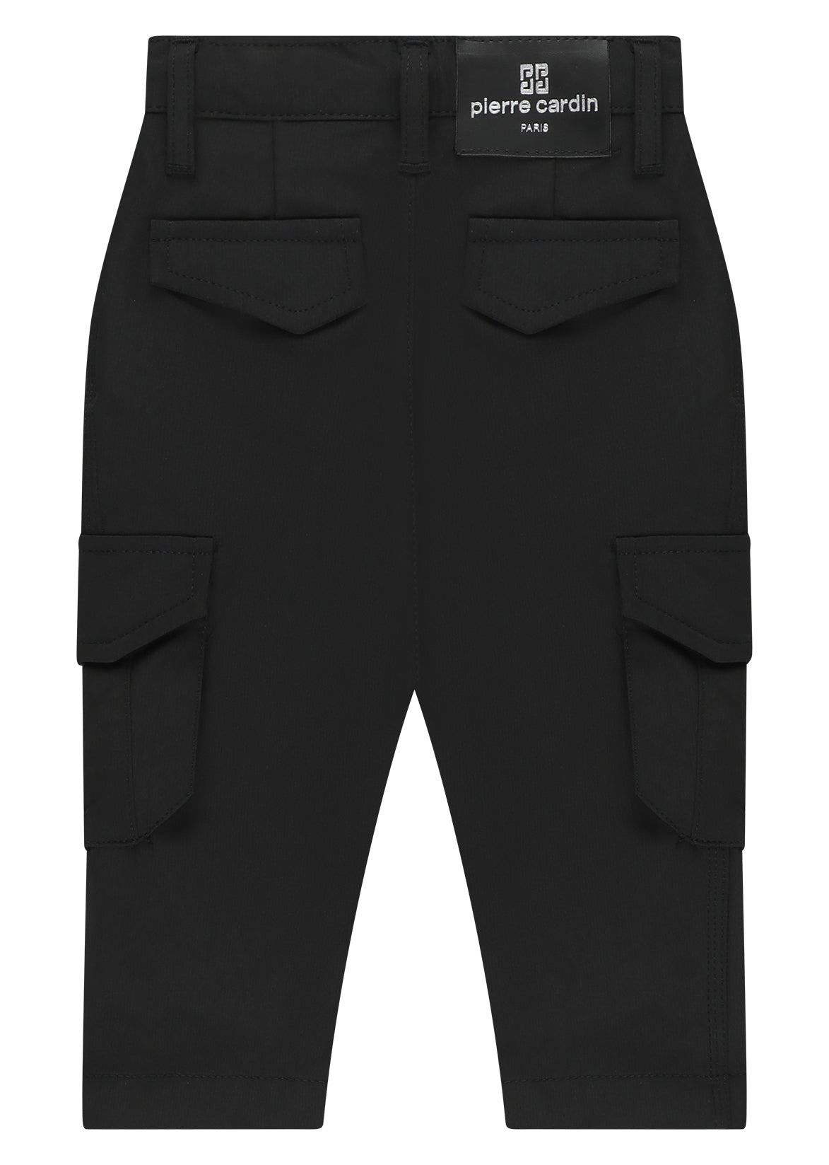 מכנסי דגמ"ח PIERRE CARDIN בעיצוב ממותג לתינוקות BLACK / 3-6M