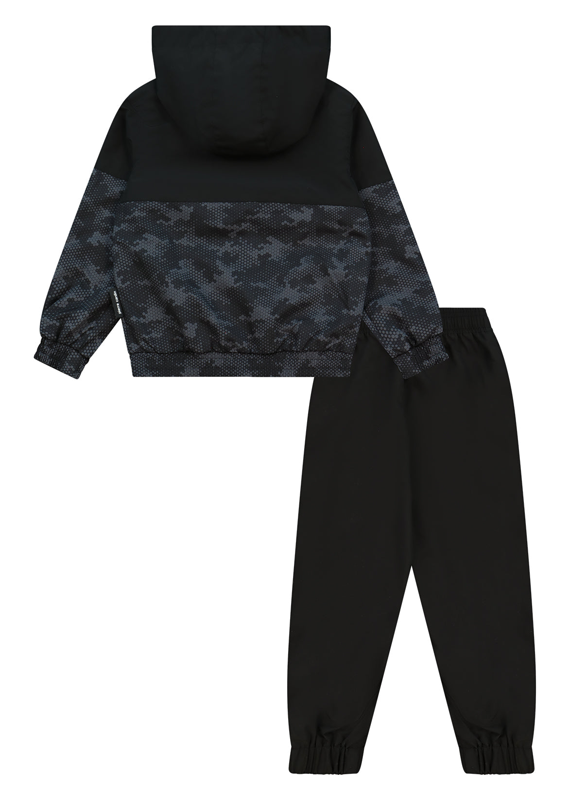 חליפת טרנינג PIERRE CARDIN לוגו בצד לילדים BLACK / 2Y