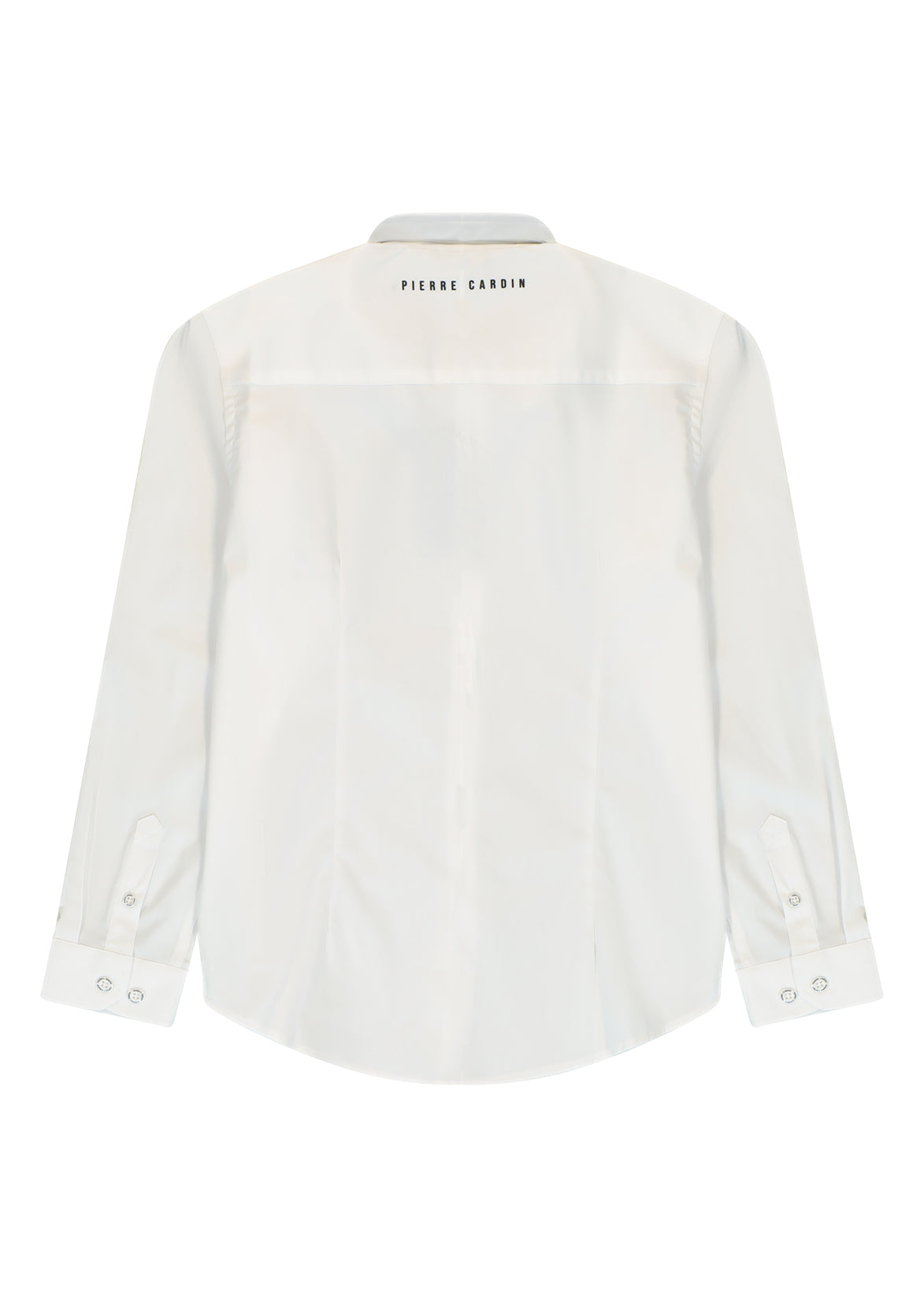 חולצה מכופתרת PIERRE CARDIN פסים בצד לילדים WHITE / 2Y