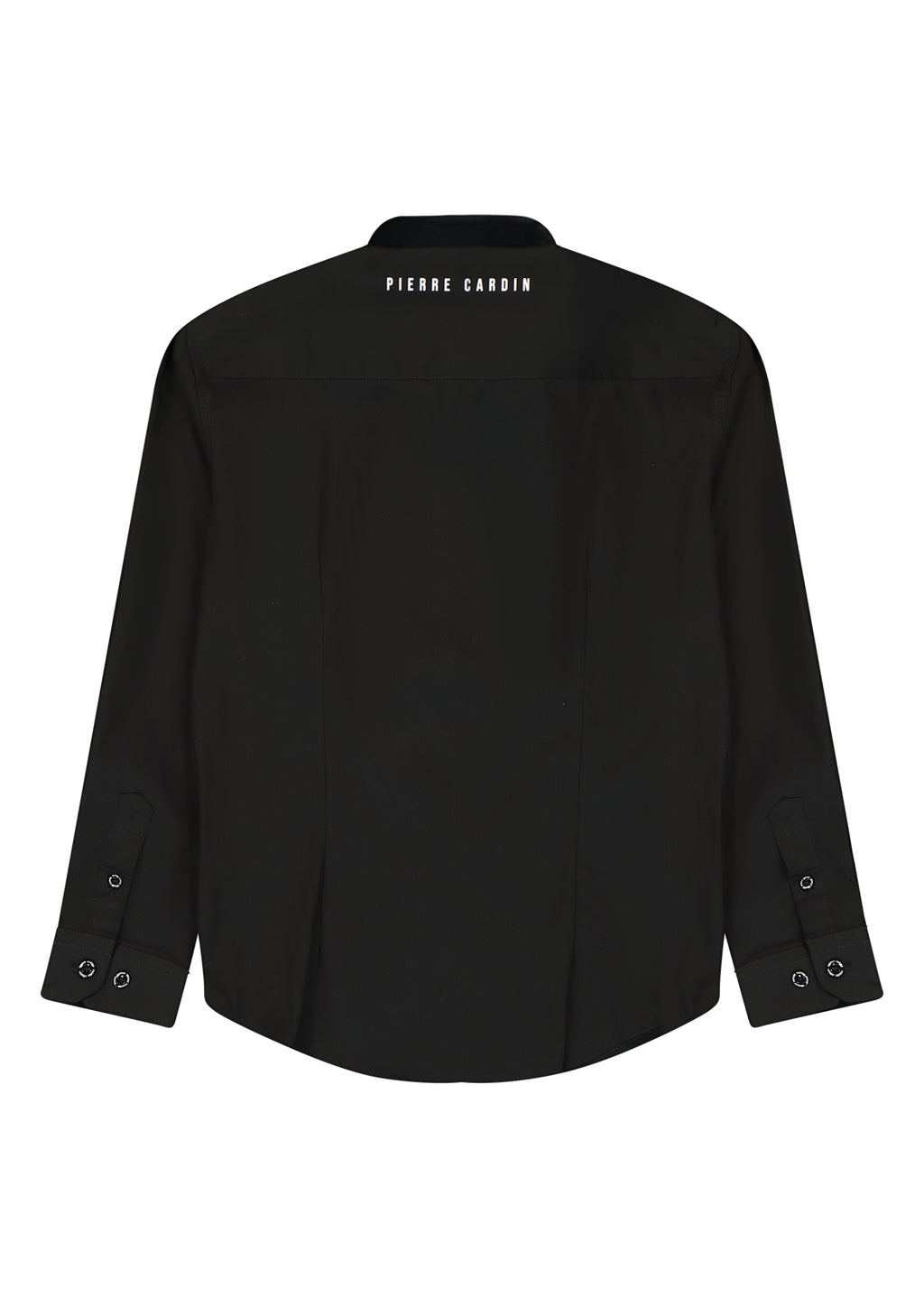 חולצה מכופתרת PIERRE CARDIN פסים בצד לילדים BLACK / 2Y