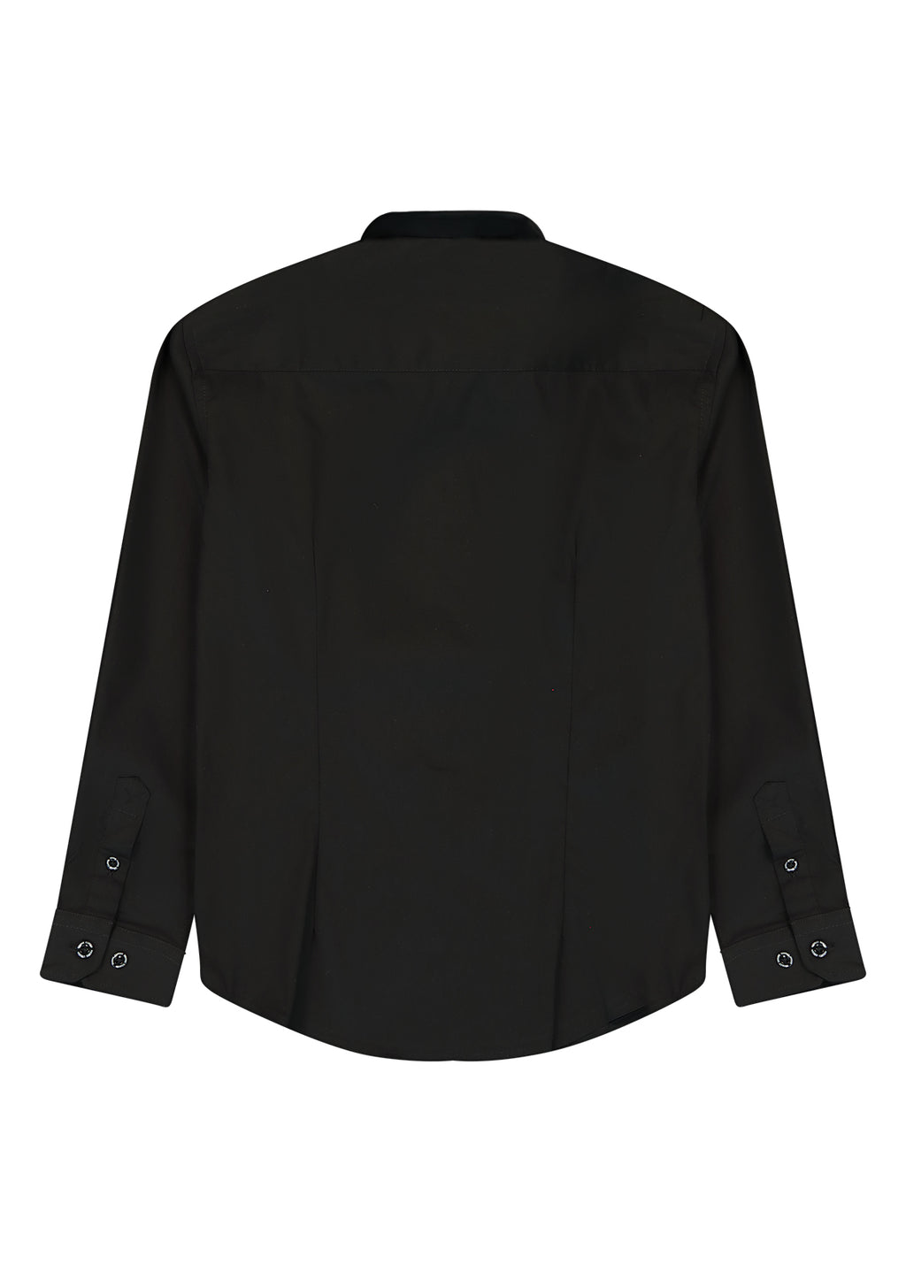 חולצה מכופתרת PIERRE CARDIN לוגו מותג בצווארון לילדים BLACK / 2Y