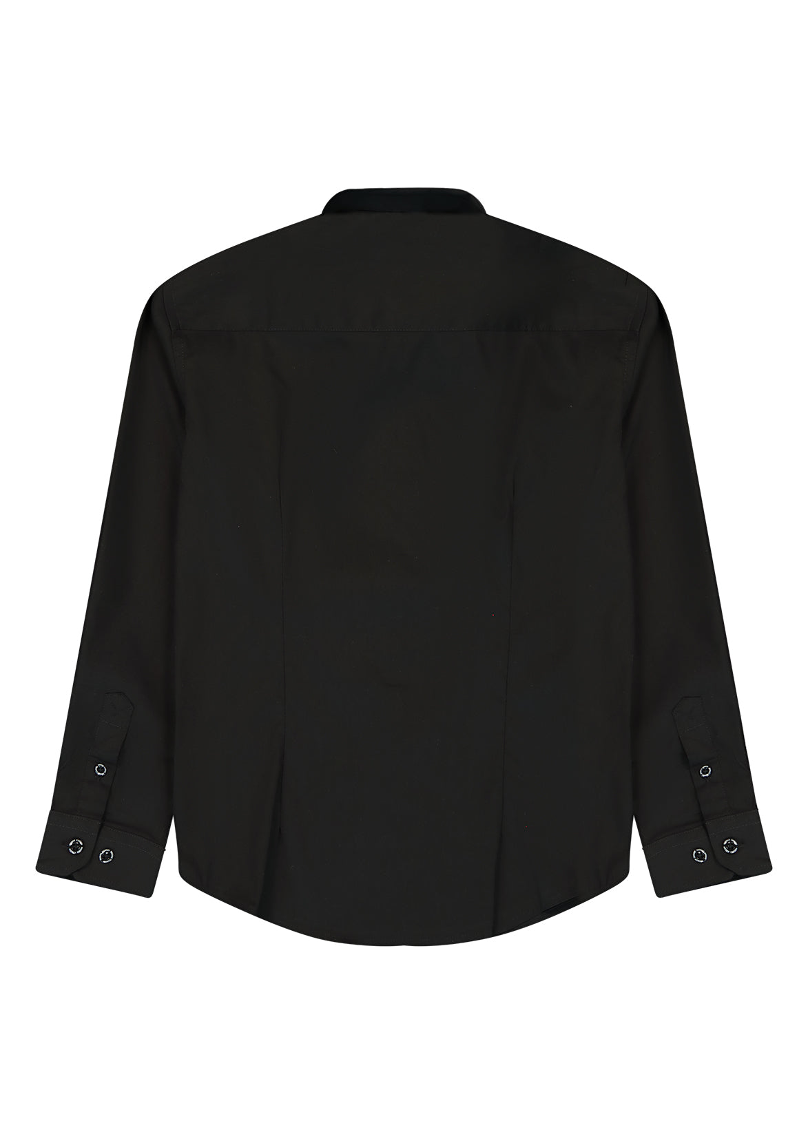 חולצה מכופתרת PIERRE CARDIN לוגו מותג בצווארון לילדים BLACK / 2Y