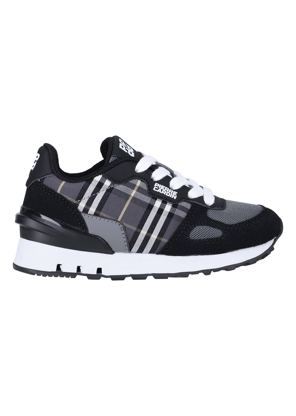 נעלי PIERRE CARDIN לוגו צד בסטייל רטרו לילדים BLACK / 21